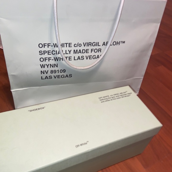 Off-White slides limited winter bags Las Vegas